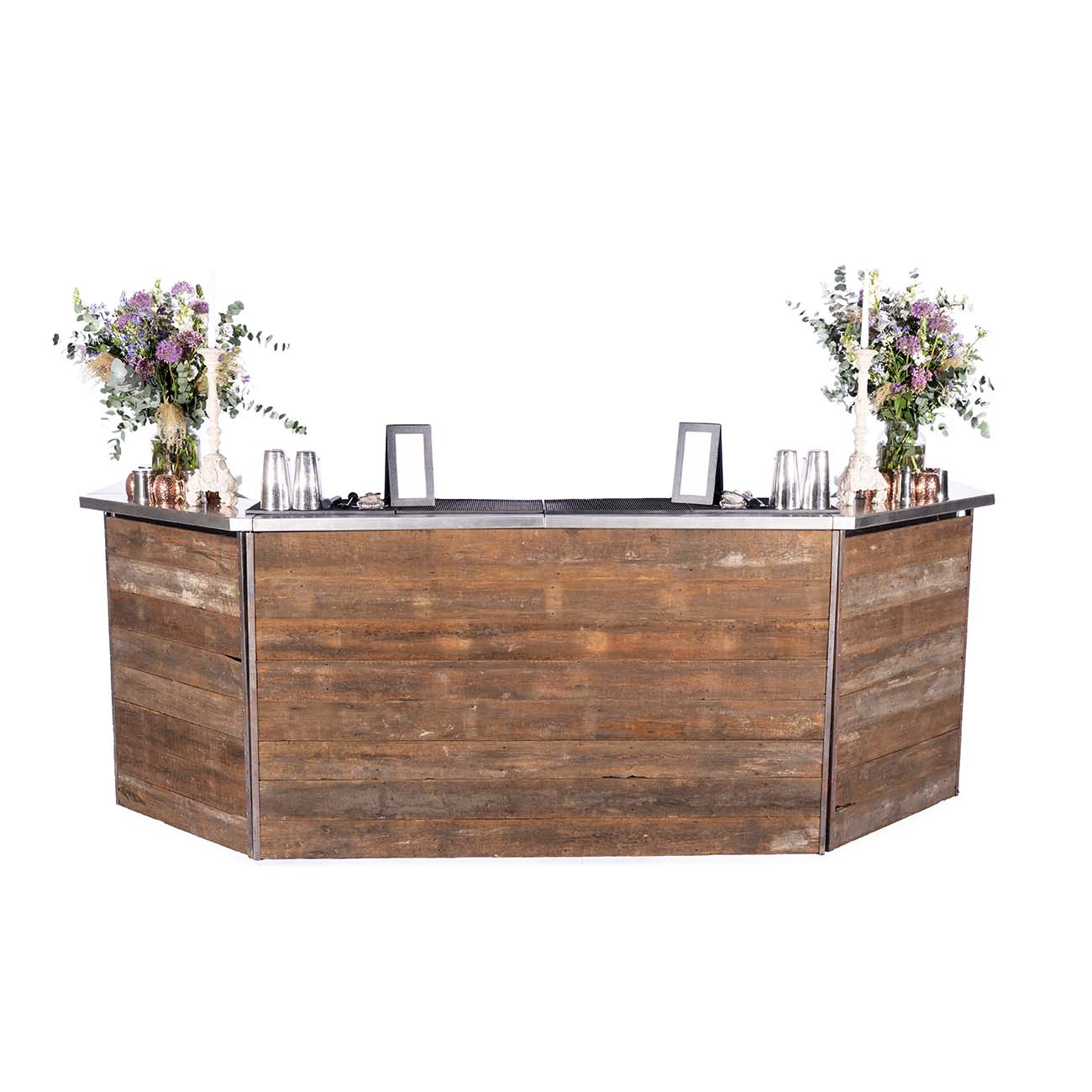 Reclaimed Wooden Bar