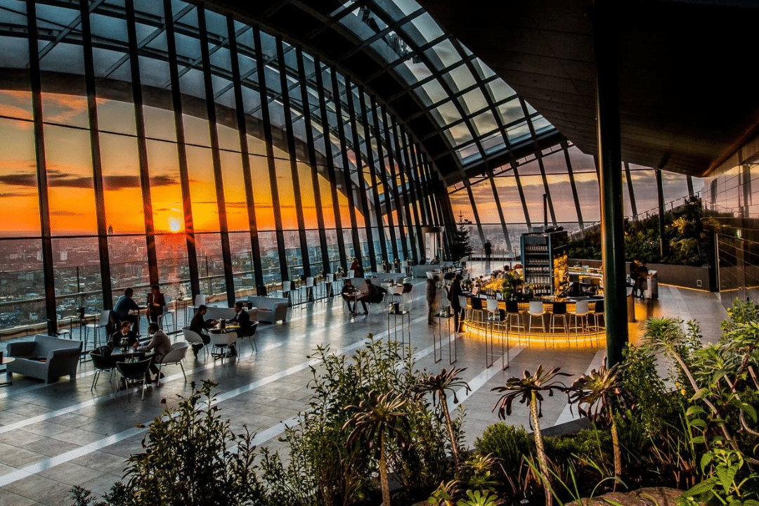 Sugar & Rind | 10 Unique Party Venues in London That Will Wow Your Guests | Sky Garden